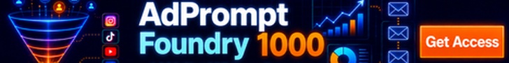 AdPrompt Foundry 728 by 90 banner