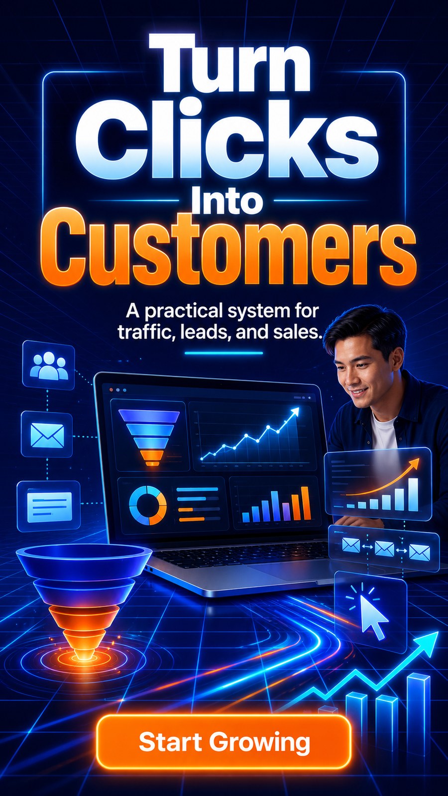 Internet Marketing Instagram Reels cover generated from Prompt 4