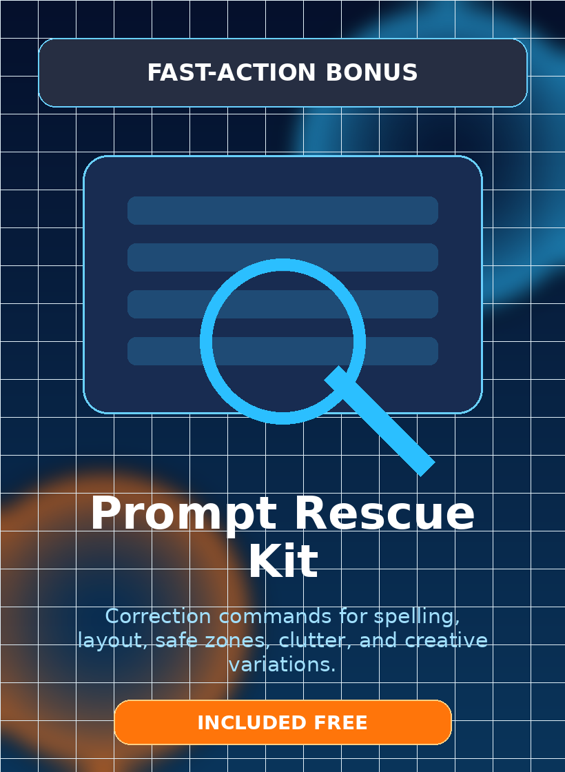 Prompt Rescue Kit bonus cover