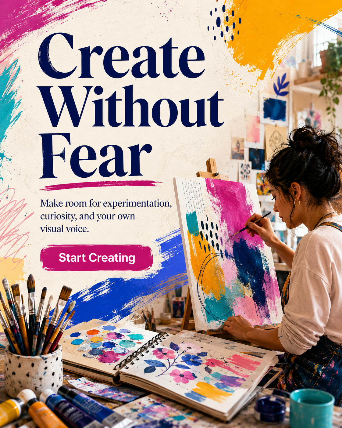 Prompt 122 Art and Creativity Instagram example